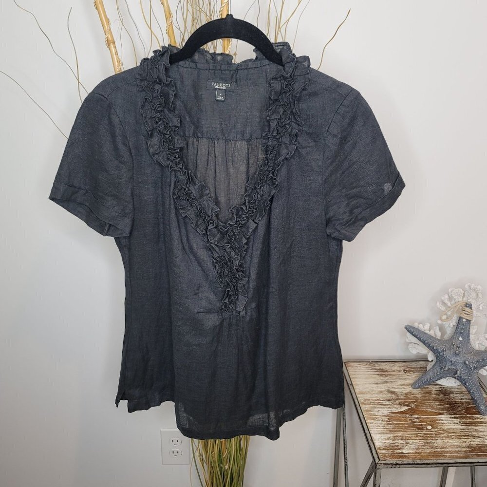 Talbots Blouse‎ Womens 4